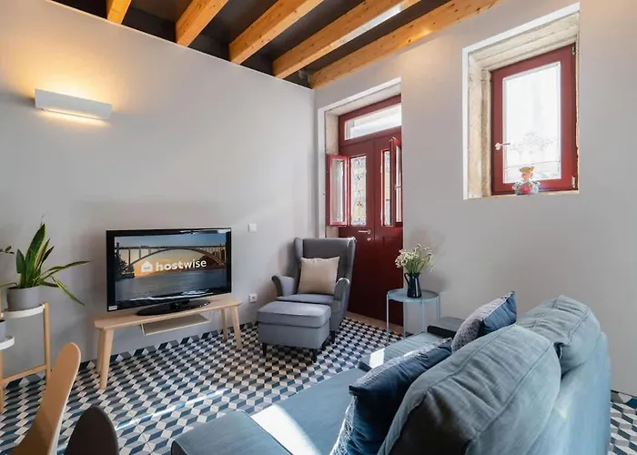 Azulejo Riverside House & Balcony By Hostwise * 빌라노바데가이아